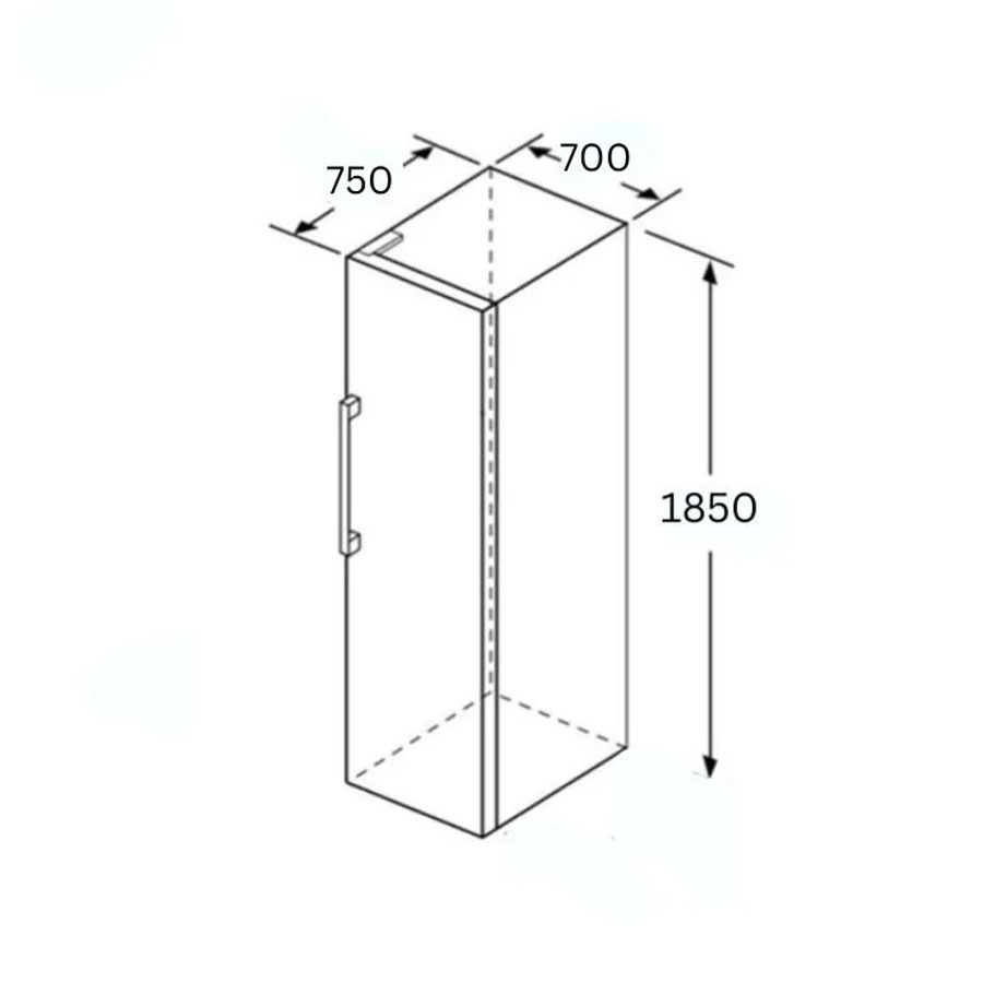 Tủ lạnh 445 lít Bosch KNG57AI10T
