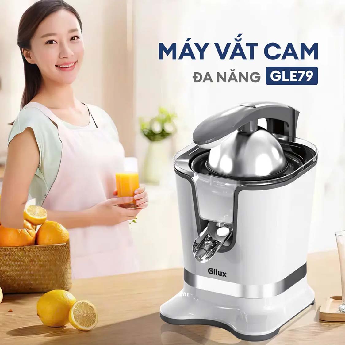 Máy vắt cam Gilux GLE79