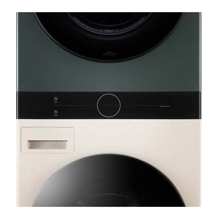 Tháp máy giặt cao cấp LG WashTower 21Kg + sấy 16Kg WT2116SHEG