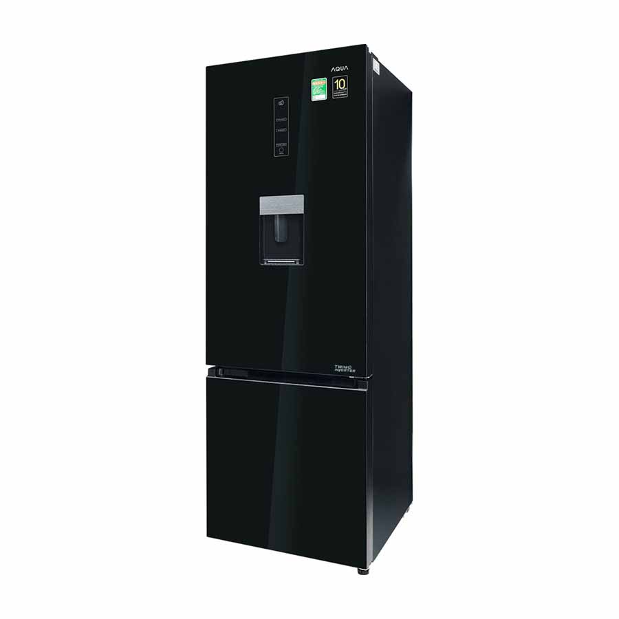 Tủ lạnh Aqua Inverter 350 Lít AQR-B379MA(WGB)