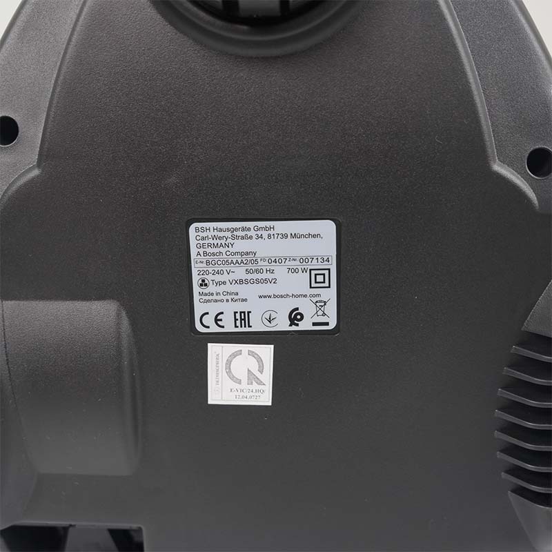 Ảnh thực tế Máy hút bụi dạng hộp Bosch BGC05AAA2