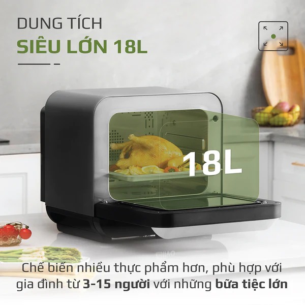 Nồi chiên hơi nước Olivo SF18 18 lít