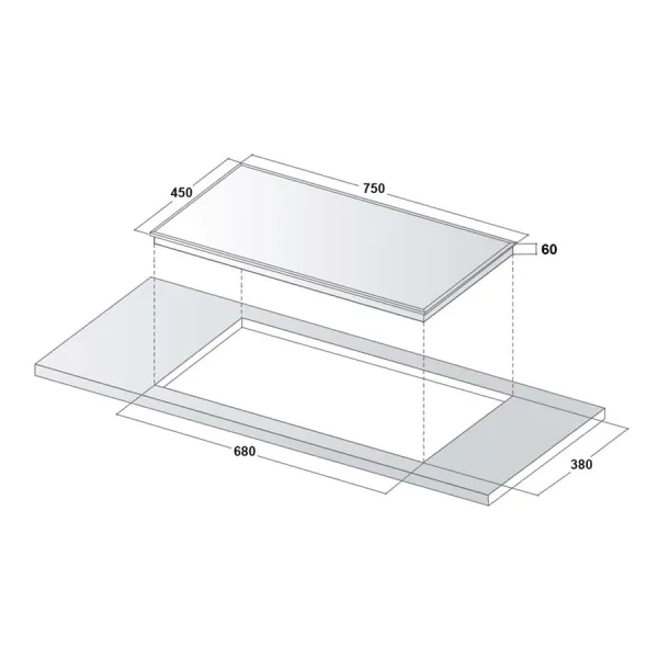 Bếp từ đôi Canzy CZ TL608 Plus