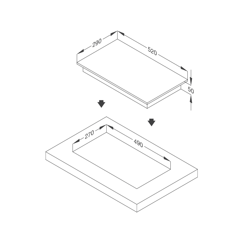 Bếp Điện Domino Malloca MDR 301