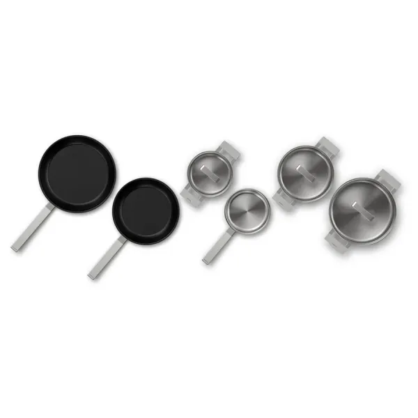 Bộ nồi 6 món Bosch HEZ9SE060 (4 nồi, 1 chảo, 1 quánh)