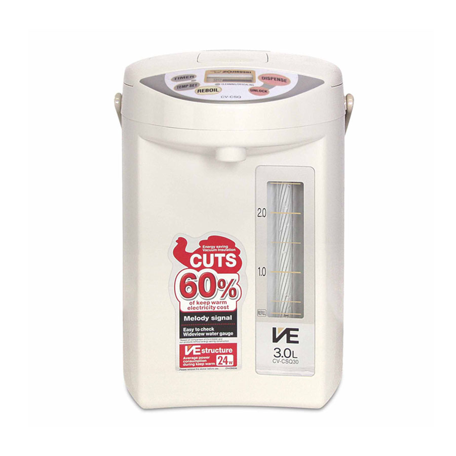 Bình thủy điện Zojirushi CV-CSQ30-CL 3 lít