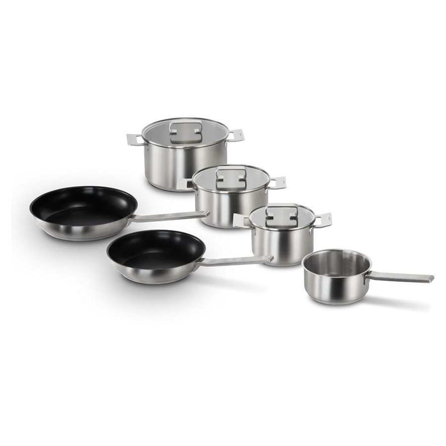 Bộ nồi 6 món Bosch HEZ9SE060 (4 nồi, 1 chảo, 1 quánh)