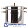 Bộ nồi xửng hấp Elmich inox 304 Red Velvet 28cm EL0979