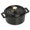 Nồi gang tròn Staub màu đen 22cm – 2.6L