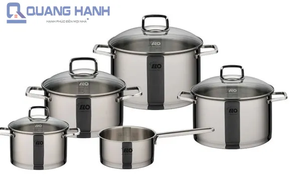 Bộ nồi inox ELO Straitline 5 chiếc