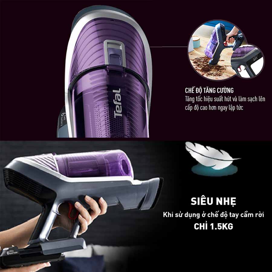 Máy hút bụi cầm tay Tefal TY9639WO