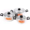 Bộ nồi SUPOR hợp kim nhôm S17AT1