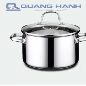 Nồi inox từ ELO Rubin 28cm vung kính
