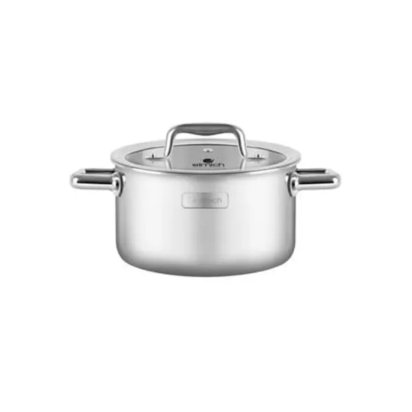 Bộ nồi inox liền khối Elmich Trimax ECO EL-8000 size 16, 18, 22cm