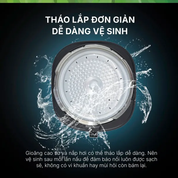 Nồi áp suất đa năng Habibullet PHB-8386 Hercules