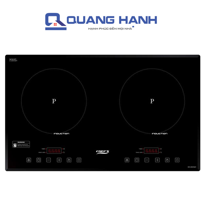 Bếp từ đôi Chef’s EH-DIH321