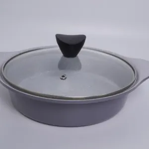 Nồi Bellos tráng sứ size 22cm thành thấp – Happy Home Pro