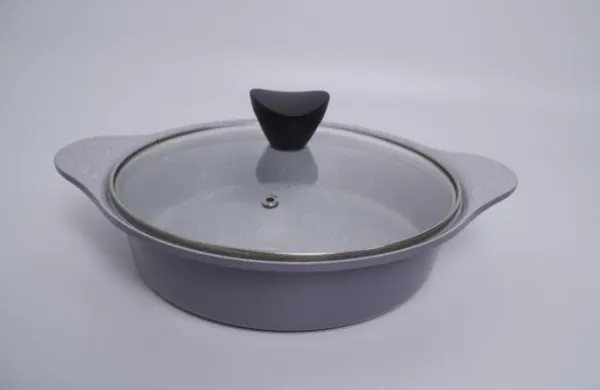 Nồi Bellos tráng sứ size 22cm thành thấp – Happy Home Pro