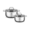 Bộ nồi Inox liền khối Elmich Trimax XR EL3842 size 16,20cm