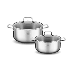 Bộ nồi Inox liền khối Elmich Trimax XR EL3842 size 16,20cm