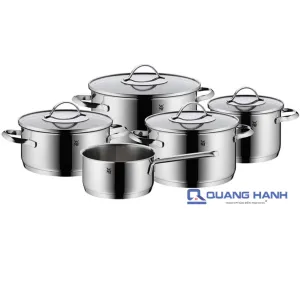 Bộ nồi WMF Aparto 5 món nắp kính