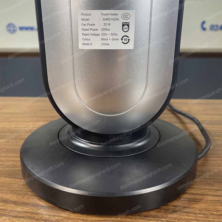 Ảnh thực tế Máy sưởi gốm Ceramic Philips AHR2142FA