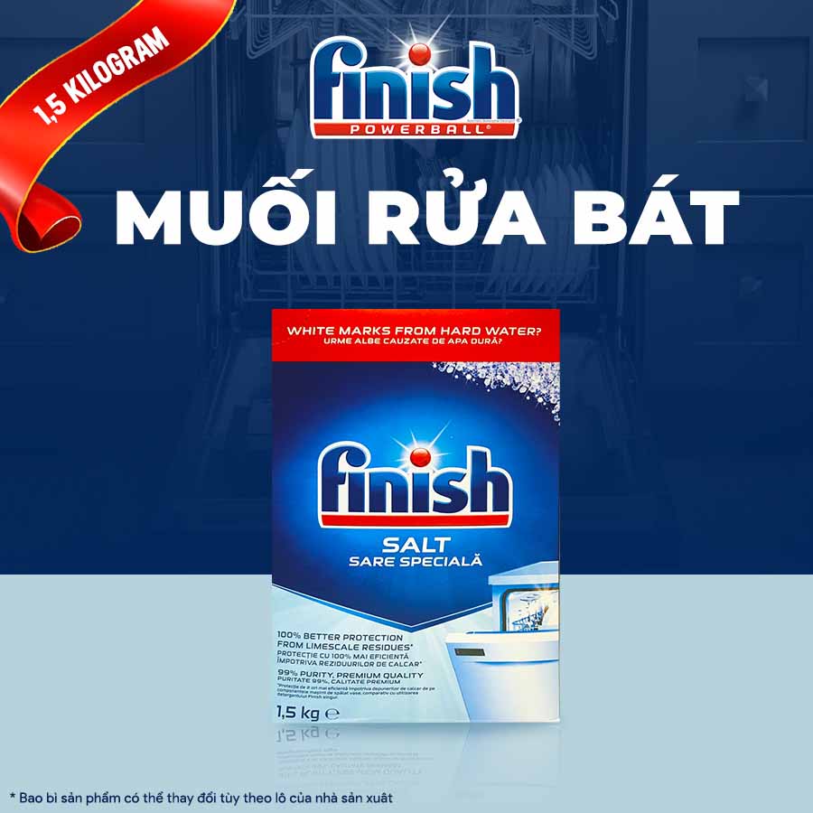 Muối rửa bát Finish