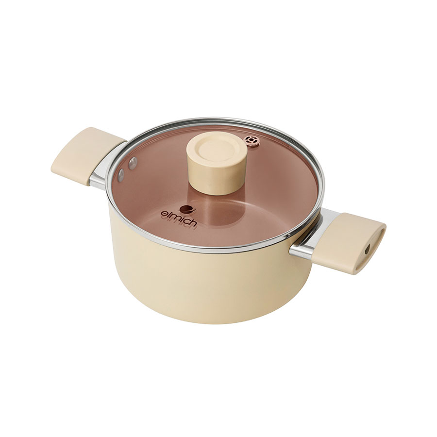Bộ nồi chống dính Ceramic Elmich EL5240BE01 size 18,20,24cm