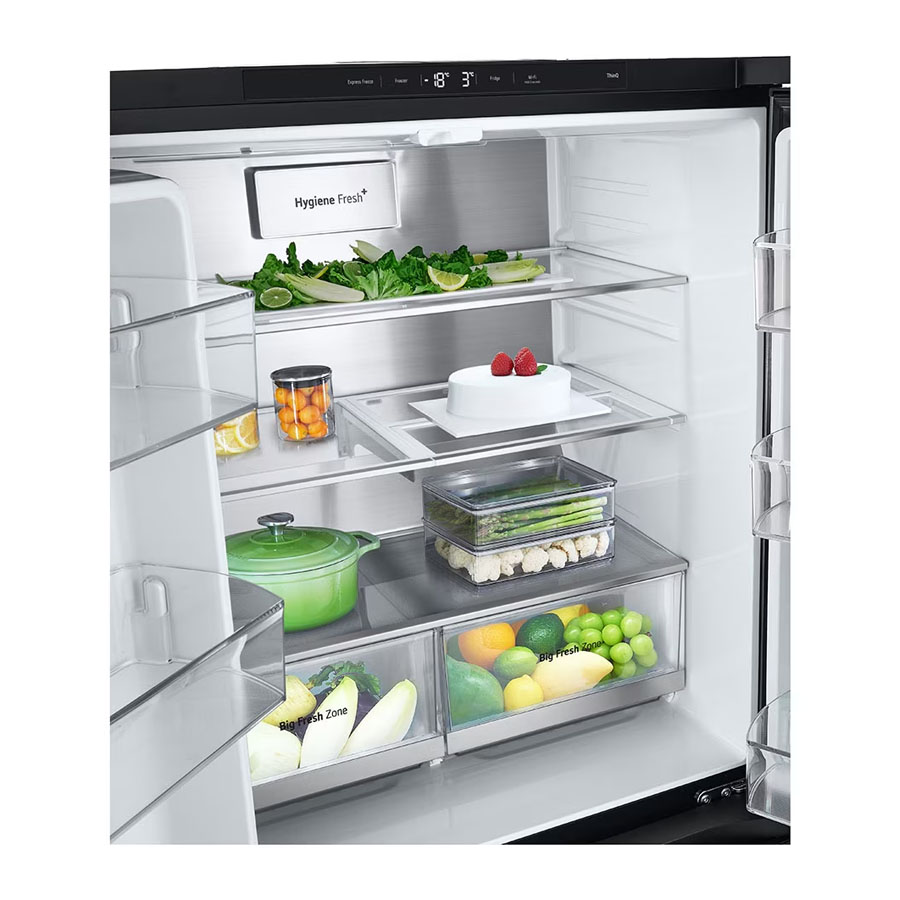 Tủ Lạnh LG French Door InstaView LFB53BLMI 530 Lít