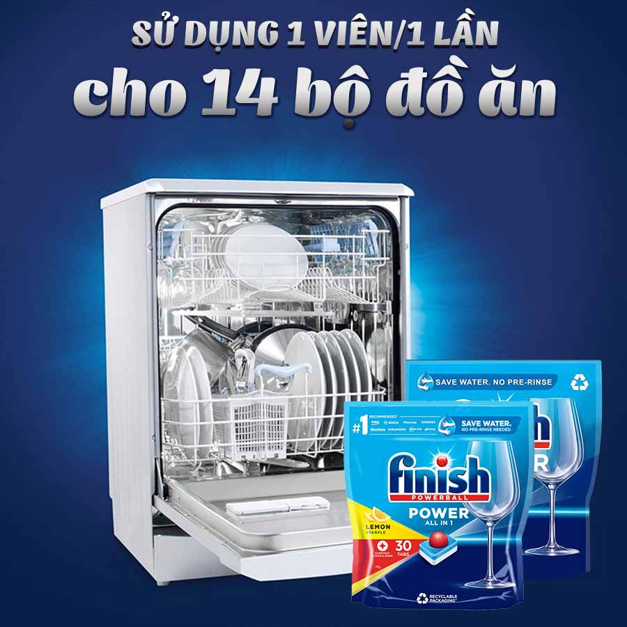 Sử dụng chất tẩy rửa chuyên dụng cho máy rửa chén