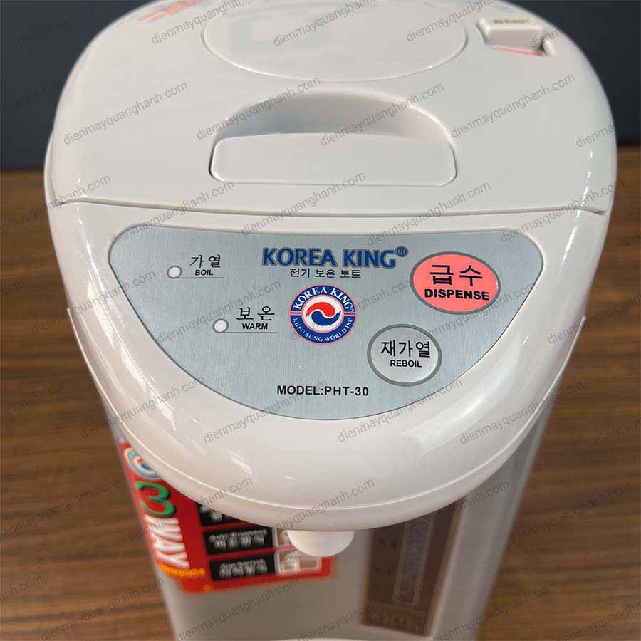 Ảnh thực tế Bình thủy điện Korea King PHT-30