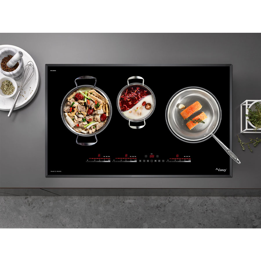 Bếp từ 3 vùng nấu Canzy CZ ML86GA