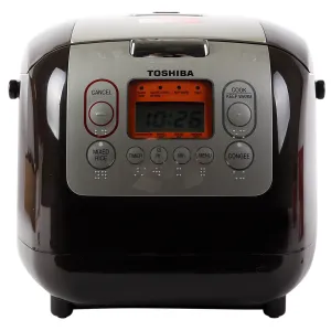 Nồi cơm điện tử 1,0 lít Toshiba RC-10NMF (Màu cà phê)