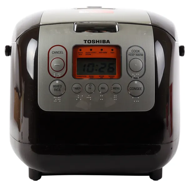 Nồi cơm điện tử 1,0 lít Toshiba RC-10NMF (Màu cà phê)