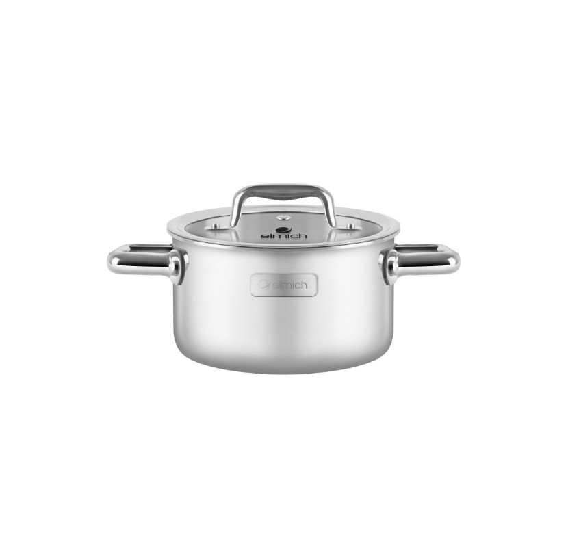 Nồi inox liền khối Elmich Trimax ECO EL-3991 size 16cm - toàn cảnh sản phẩm