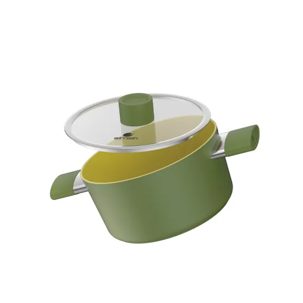 Nồi chống dính Ceramic Elmich Olive EL5536OV18 size 18cm