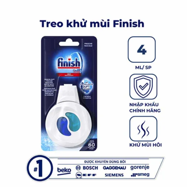 Tinh dầu khử mùi máy rửa bát Finish