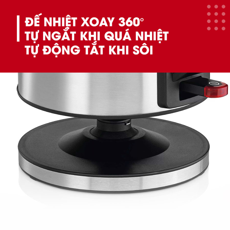 Ấm đun nước siêu tốc Bosch TWK7101GB