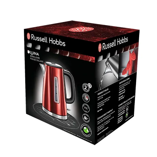 Ấm siêu tốc Russell Hobbs 23210-70 Luna Solar 1.7L 2400W