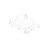 Máy Hút Mùi Âm Tủ 70cm Malloca K1507 TC