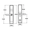 Khóa điện tử Hyundai cửa gỗ HY-SL007