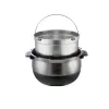 Nồi cơm điện cao tần áp suất kép Cuckoo CRP-LHLR1010FW