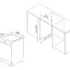Máy rửa bát âm tủ Malloca WQP12-J7713FB