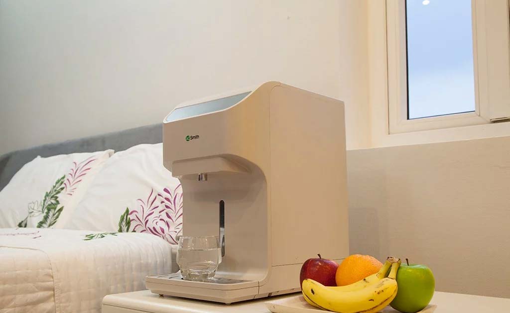 Ảnh thực tế Máy lọc nước RO đặt bàn A.O Smith AR75-A-S-H1