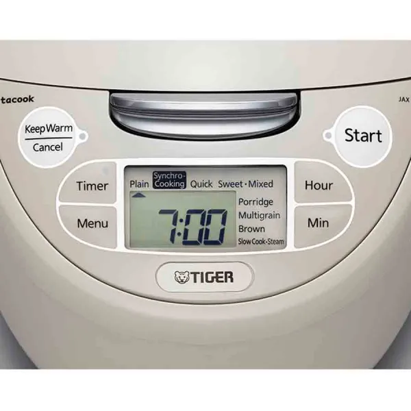 Nồi cơm điện tử Tiger JAX-R18W 1.8L