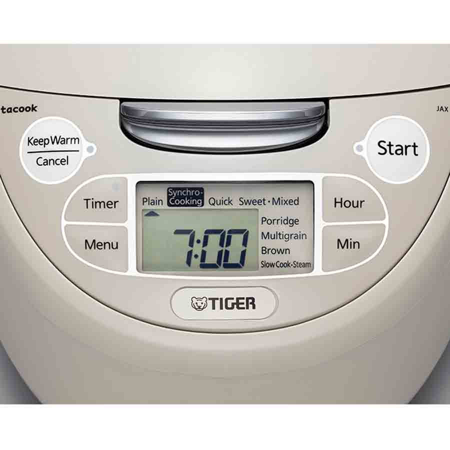 Nồi cơm điện tử Tiger JAX-R18W 1.8L