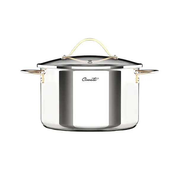 Nồi hầm inox 304 cao cấp Ciwete 26cm SS0101-A