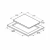 Bếp từ 2 vùng nấu Hafele HC-I772C 536.61.575 | Chính Hãng