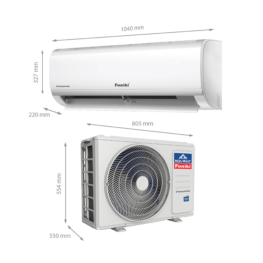 Điều hòa Funiki inverter 24000 BTU 1 chiều HIC24TMU