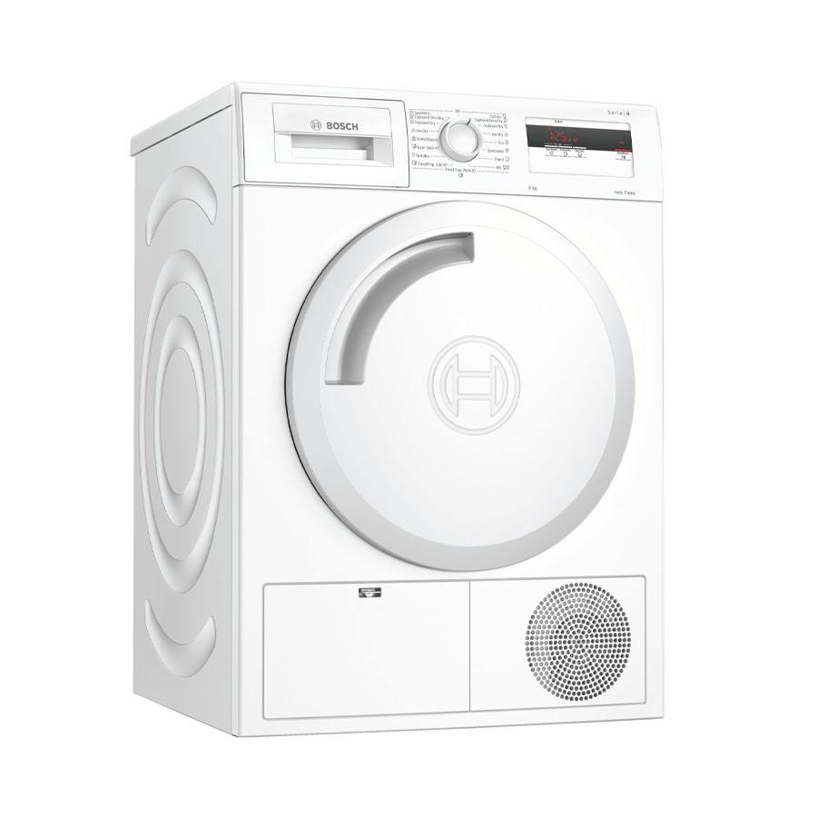Máy sấy quần áo bơm nhiệt Bosch WTH83008SG - toàn cảnh máy sấy